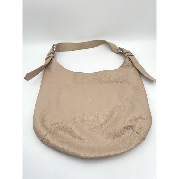 Claudia Firenze Italy Pebbled Leather Blush Pink Tote Purse Shoulder Bag Handbag - Picture 1 of 11
